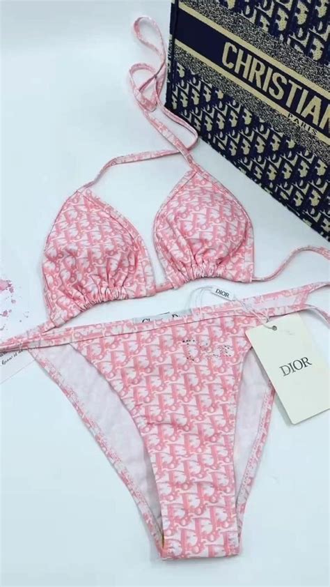 dior bikinis|pink DIOR Women Swimwear .